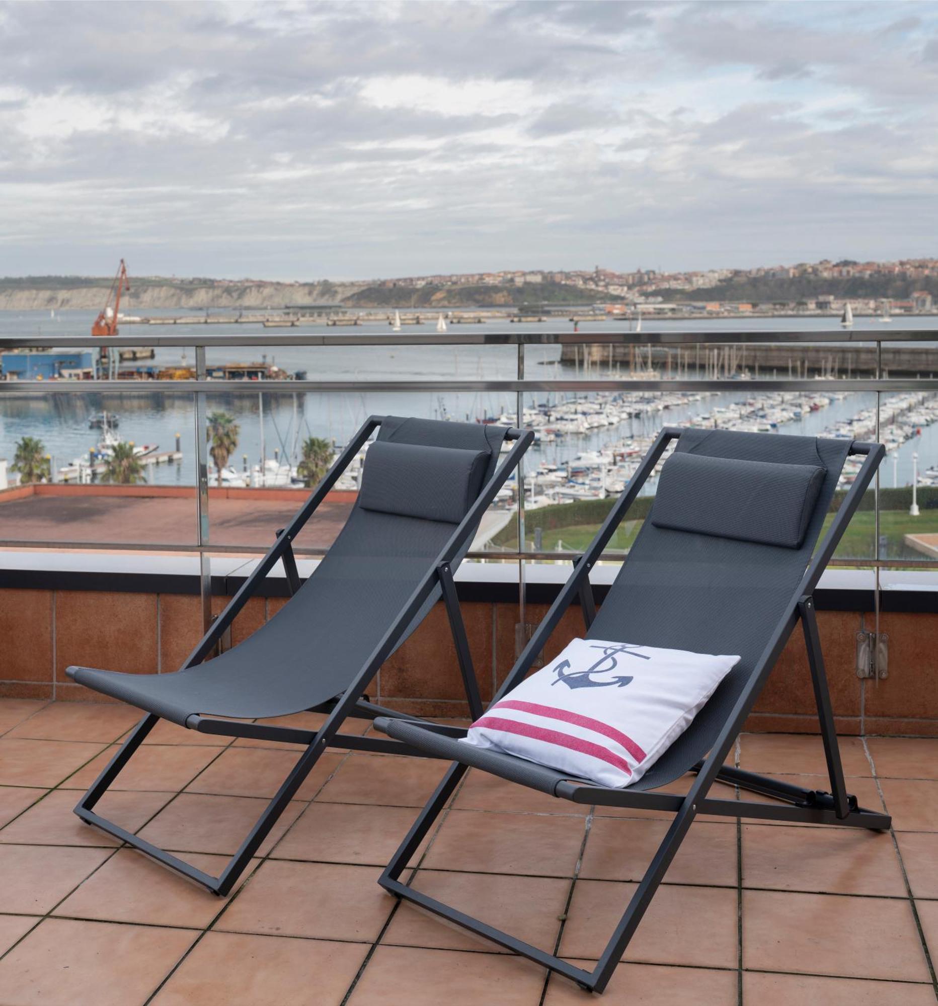 Atico Lujo Costa Vasca Bilbaoterraza Mar Jacuzi Apartment Santurtzi Екстериор снимка